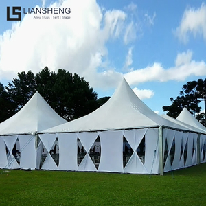 Carpa de aleación de aluminio para feria comercial al aire libre, gran oferta, alta calidad, 3x3m, 4x4m, 5x5m, marco para eventos, carpa pagoda
