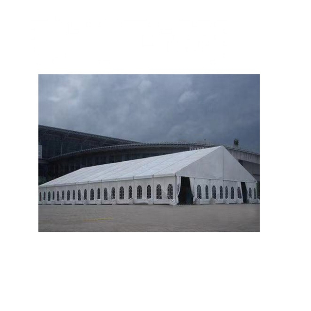 Carpas de lujo para exteriores, carpa blanca de gran capacidad con dosel de aleación de aluminio, tienda de negocios para eventos y fiestas