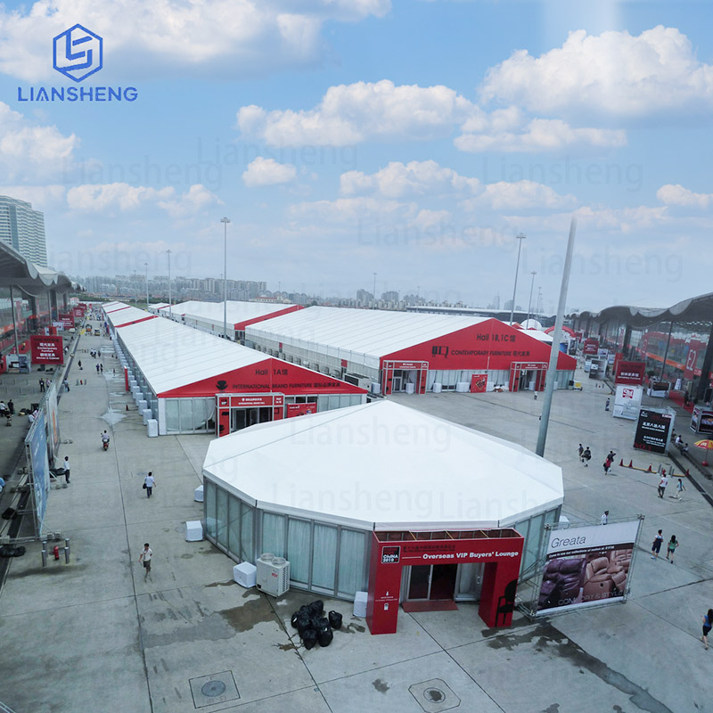 Carpa de lujo grande para eventos al aire libre Carpa con logotipo Carpa para ferias comerciales a la venta