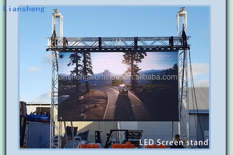 Plataforma portátil de escenario de concierto con exhibición móvil de aluminio para eventos al aire libre con armazón de concierto a la venta