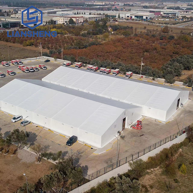Carpa de almacén con marco de aluminio de alta calidad, carpa industrial a la venta