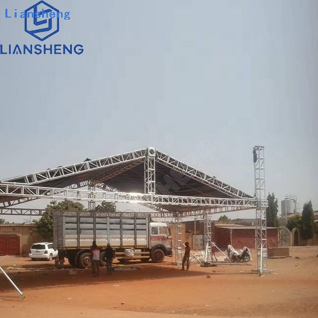 Plataforma portátil de escenario de concierto con exhibición móvil de aluminio para eventos al aire libre con armazón de concierto a la venta