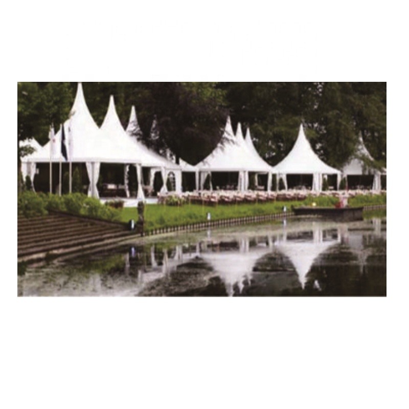 Carpa pagoda mixta para eventos de boda de alta calidad a la venta