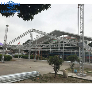 Plataforma portátil de escenario de concierto con exhibición móvil de aluminio para eventos al aire libre con armazón de concierto a la venta