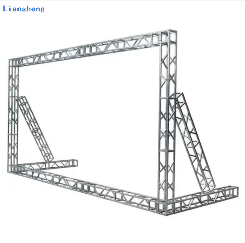 Suministro directo de fábrica Venta caliente 12 x 10 x 6 m Sistema de soporte de armazón para conciertos al aire libre Concierto de podio de escenario ligero con sistema de elevación 