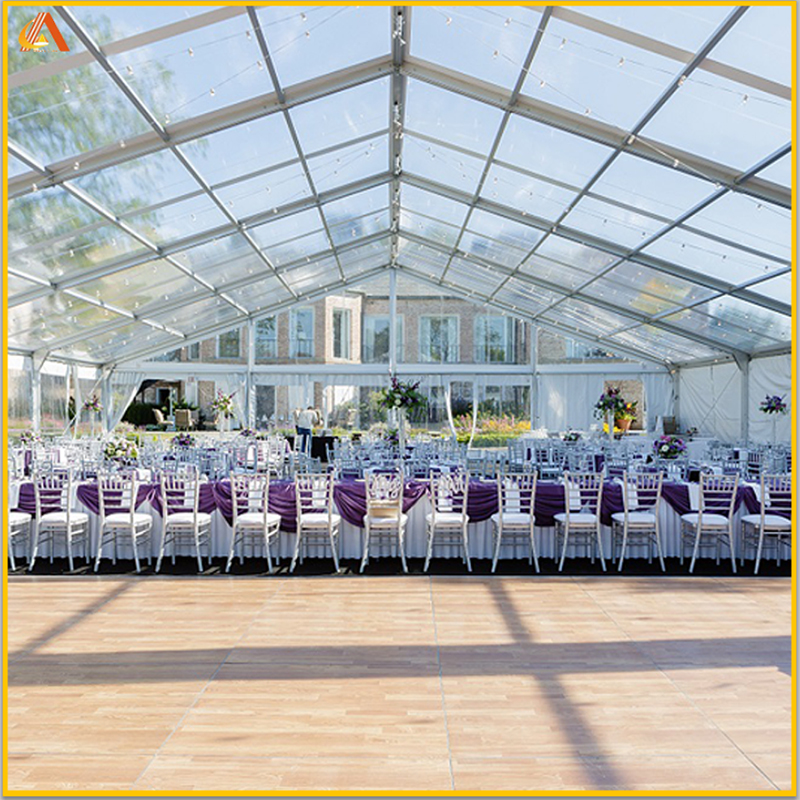 Carpa de PVC impermeable con estructura de aleación de aluminio de alta calidad, carpa para eventos, carpa para fiesta de boda, carpa transparente