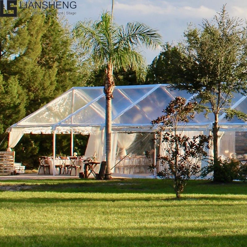 Precio al por mayor del fabricante Fácil instalación Carpa ligera para bodas de aleación de aluminio