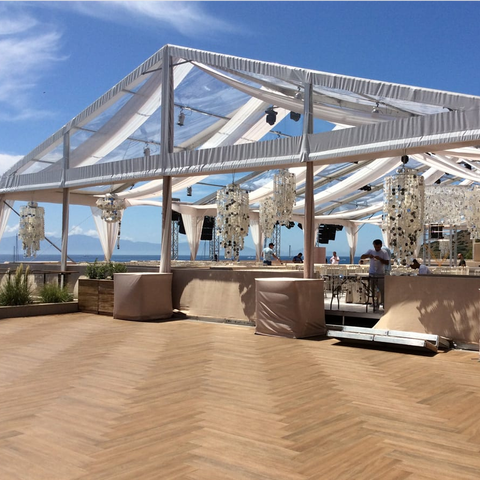 Carpa de iglesia con marco de aluminio grande para eventos carpas al aire libre 15x30m