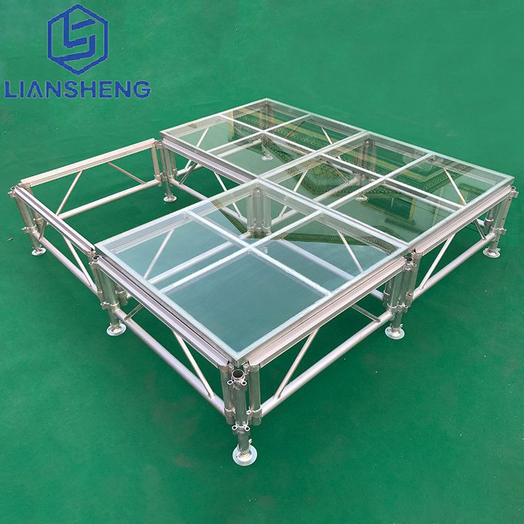  Liansheng · StageTile | Sistema de panel de escenario modular de 0,6 m