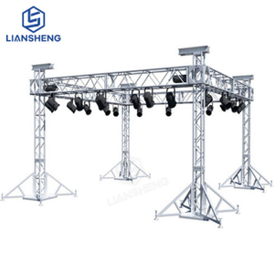 Sistema de escenario de armadura profesional de concierto pequeño de 10 m × 8 m