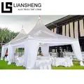 Carpa pagoda de aluminio ligera y duradera para eventos al aire libre