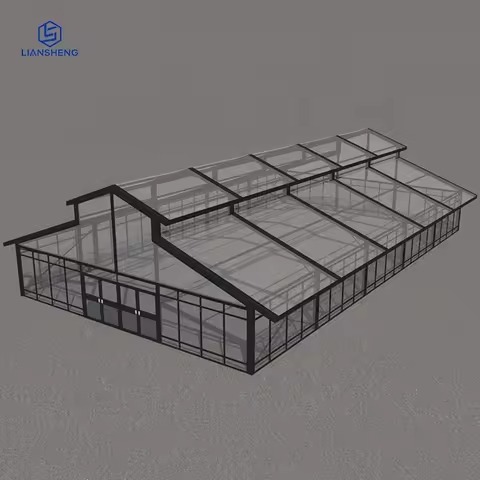 Carpas para bodas con marco negro, estructura para lugar de eventos, atrio, carpa con estructura de pared de vidrio para fiestas y eventos, novedad