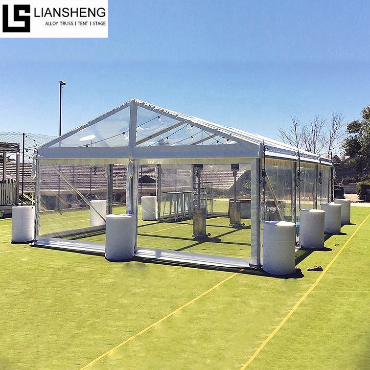 200 300 500 Seat Carpa de iglesia de boda de diseño especial minimalista romántica lujosa de aleación de aluminio