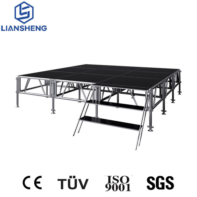 Sistema de escenario de armadura profesional de concierto pequeño de 10 m × 8 m