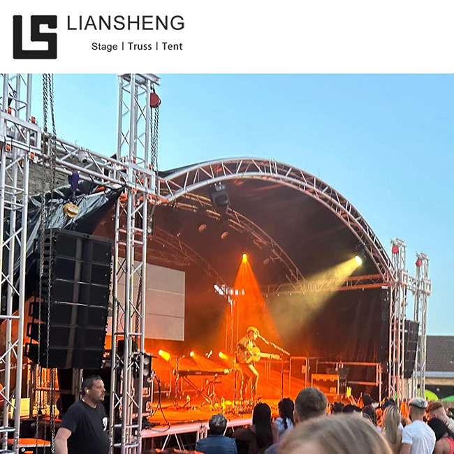 Escenario de evento esf&eacute;rico Crown Dome de 7 m