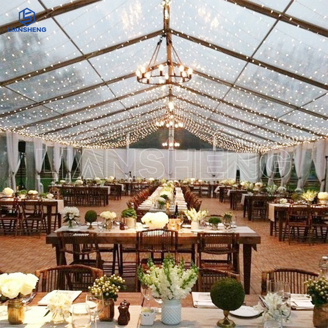 Venta caliente Fiesta al aire libre Carpas para eventos de boda para 100 200 personas