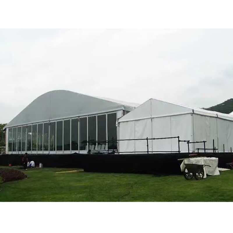 Carpa de vidrio con marco de aluminio de alta calidad para bodas y eventos para ventas