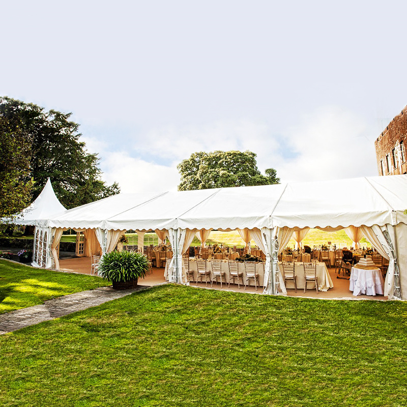 Carpas de boda de aluminio al aire libre con ventana para 300 personas de clase alta para carpa para eventos y fiestas