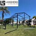Carpa grande con marco de aluminio, carpas elásticas, carpa de aluminio para eventos y fiestas de bodas