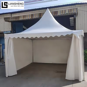 Blanco al aire libre portátil dosel Gazebo playa sombra camping jardín Pogada tienda 6x6m