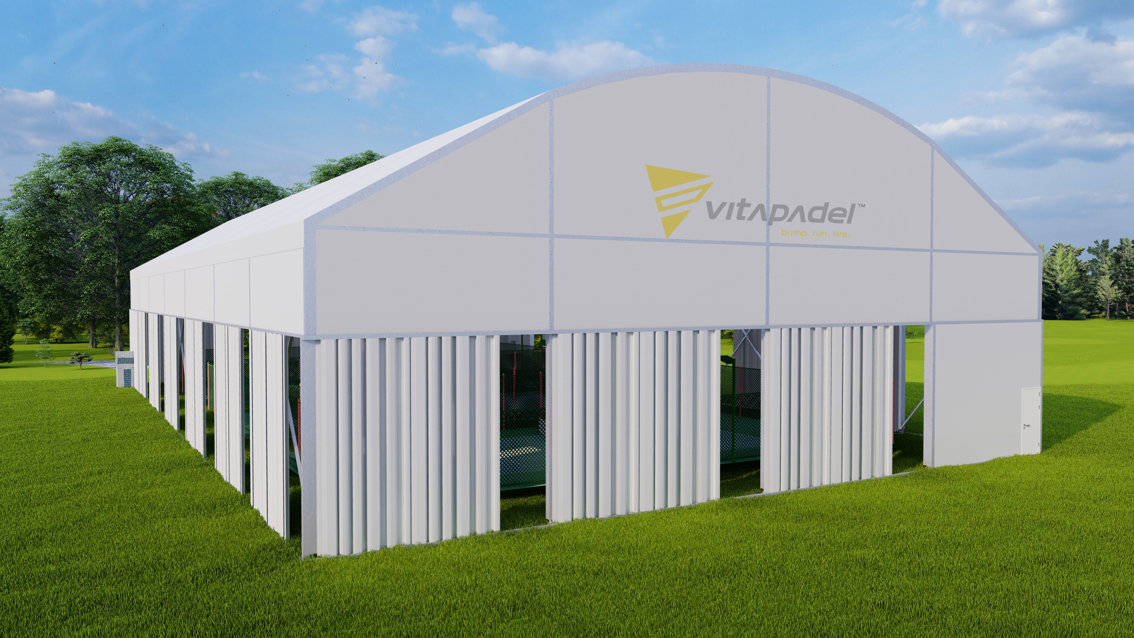 Tienda de campaña de fútbol con marco de aluminio resistente al agua de alta calidad para baloncesto y fútbol para entrenar y competir