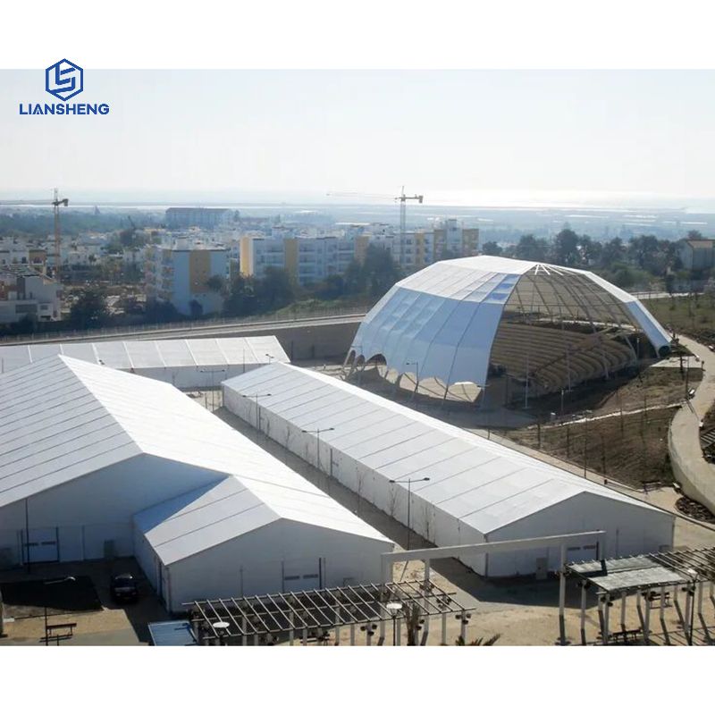 Tienda de almacén con marco de aluminio impermeable