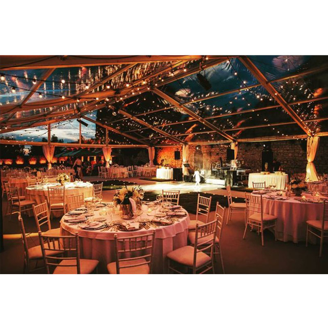 Marco de aluminio al aire libre Clear Span Wedding Party Carpas para eventos