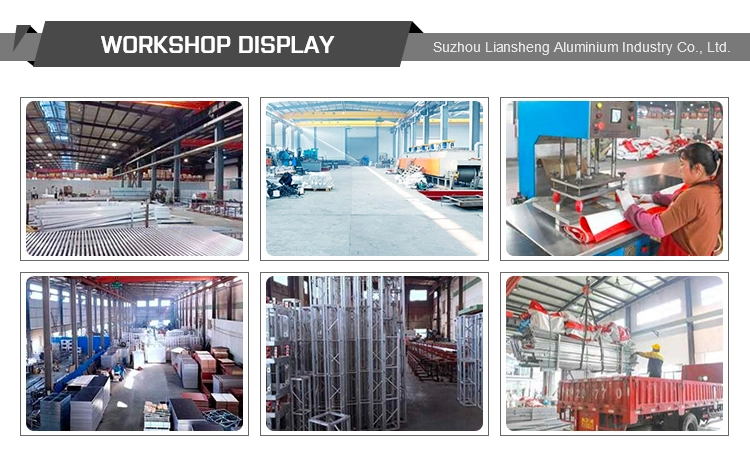 Escenario de boda de aluminio de vidrio port&aacute;til plegable