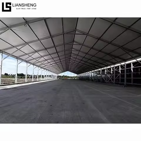[Serie Qingtian] Carpa de almacenamiento comercial de 20×30 m: espacio flexible de 600㎡ · Implementación rápida · Solución rentable para almacenamiento empresarial