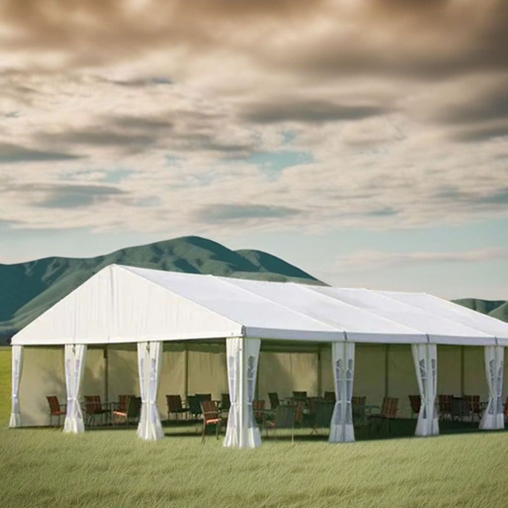 Carpa industrial con marco de aluminio de alta calidad de 20x30m resistente para carpa para ferias comerciales a la venta