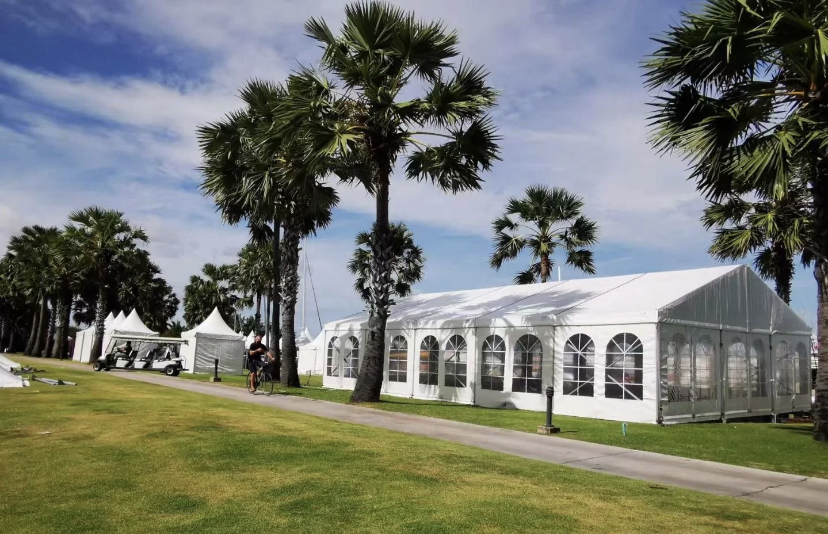 Carpa de boda con marco de aluminio de alta calidad
