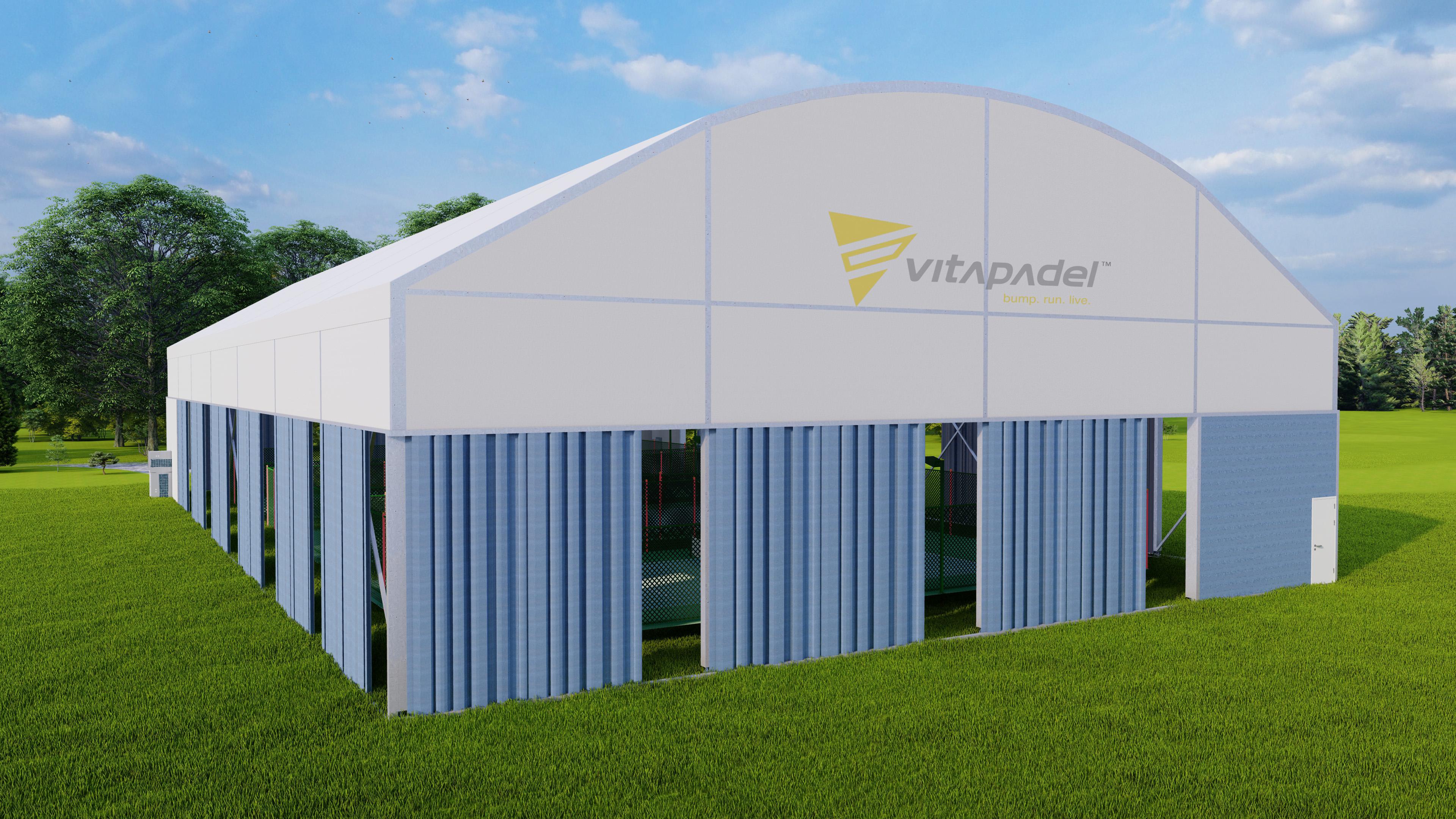 Tienda de campaña de fútbol con marco de aluminio resistente al agua de alta calidad para baloncesto y fútbol para entrenar y competir