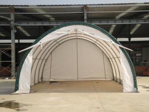 Carpa de almacenamiento de cúpula grande industrial de aluminio a la venta Fabricante de carpas de almacén de servicio pesado 