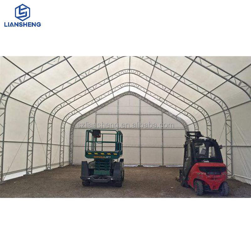 Carpa de almacenamiento resistente Titan 20x50m