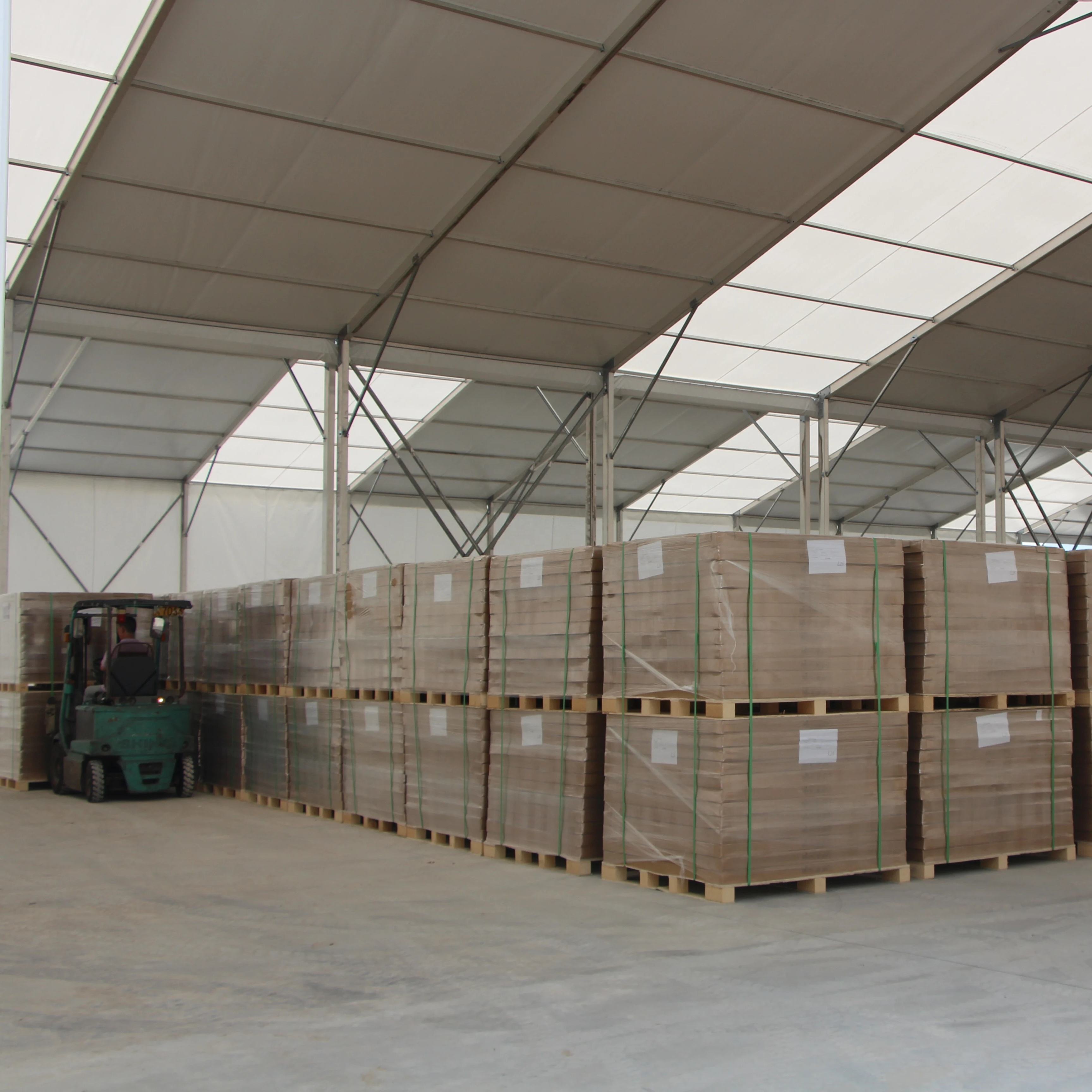 Tiendas de aluminio modulares resistentes impermeables durables de los 20x50m para la estructura de Warehouse