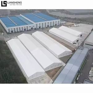[Serie Qingtian] Carpa de almacenamiento comercial grande de 50 × 100 m: espacio libre de columnas de 5000㎡ · Construcción rápida · Solución revolucionaria para almacenamiento empresarial