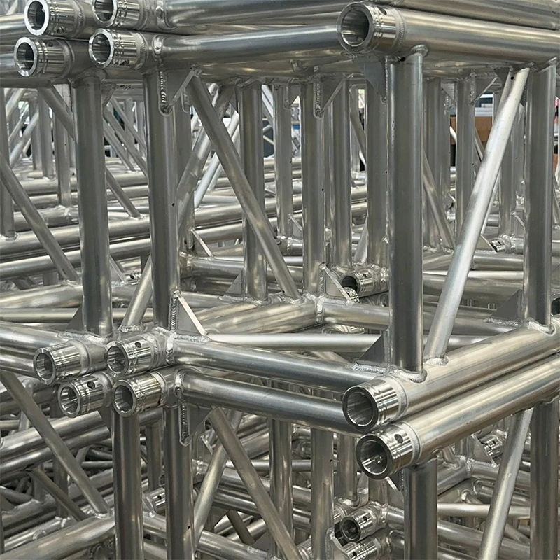 Braguero de aluminio de la etapa del concierto al aire libre de la demostración braguero solo del concierto de la plataforma de la estructura del marco del soporte 20 x 20