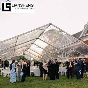 Carpa de aluminio de lujo para bodas, proveedor de carpas para fiestas al aire libre, carpa impermeable para eventos a la venta