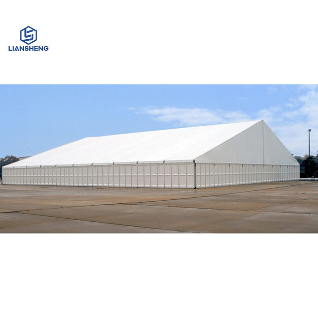 Sistema de carpa de almacenamiento grande de 20 m × 50 m: espacio flexible de miles de metros cuadrados, de construcción rápida, que proporciona una solución rentable para almacenamiento y logística