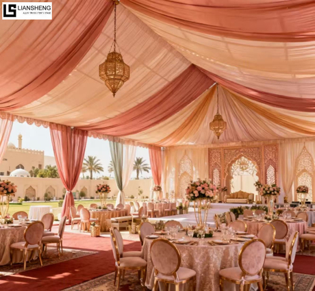 Carpa personalizada para ceremonia de boda