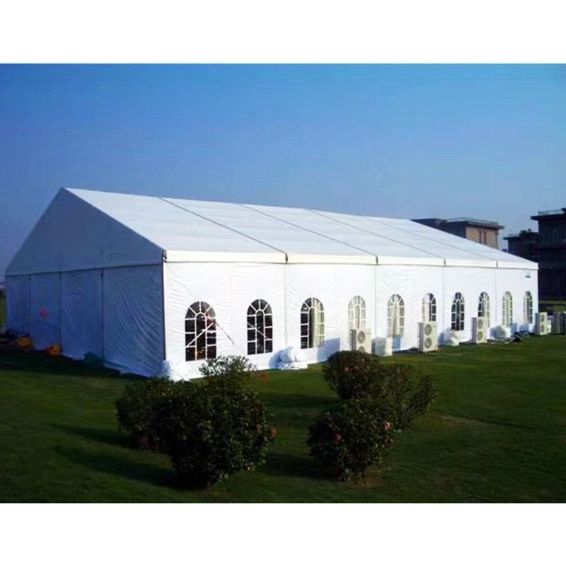 Carpa de PVC blanca más grande al por mayor para eventos 40x80 20x20 40x60 carpas con marco de aluminio recepción de iglesia almacén exposición de fiestas