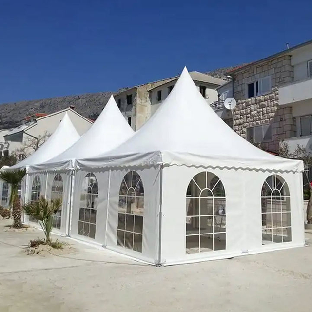 Carpa pagoda deportiva al aire libre 5x5 para eventos comerciales y bodas para carpas para ferias comerciales