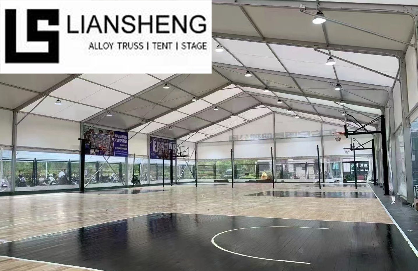 Carpas para eventos deportivos súper grandes, fáciles de instalar y trasladar, con altas opciones de personalización, adecuadas para diversas actividades