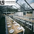Carpa grande con marco de aluminio, carpas elásticas, carpa de aluminio para eventos y fiestas de bodas