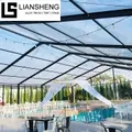 Carpa de aluminio de lujo para bodas, proveedor de carpas para fiestas al aire libre, carpa impermeable para eventos a la venta
