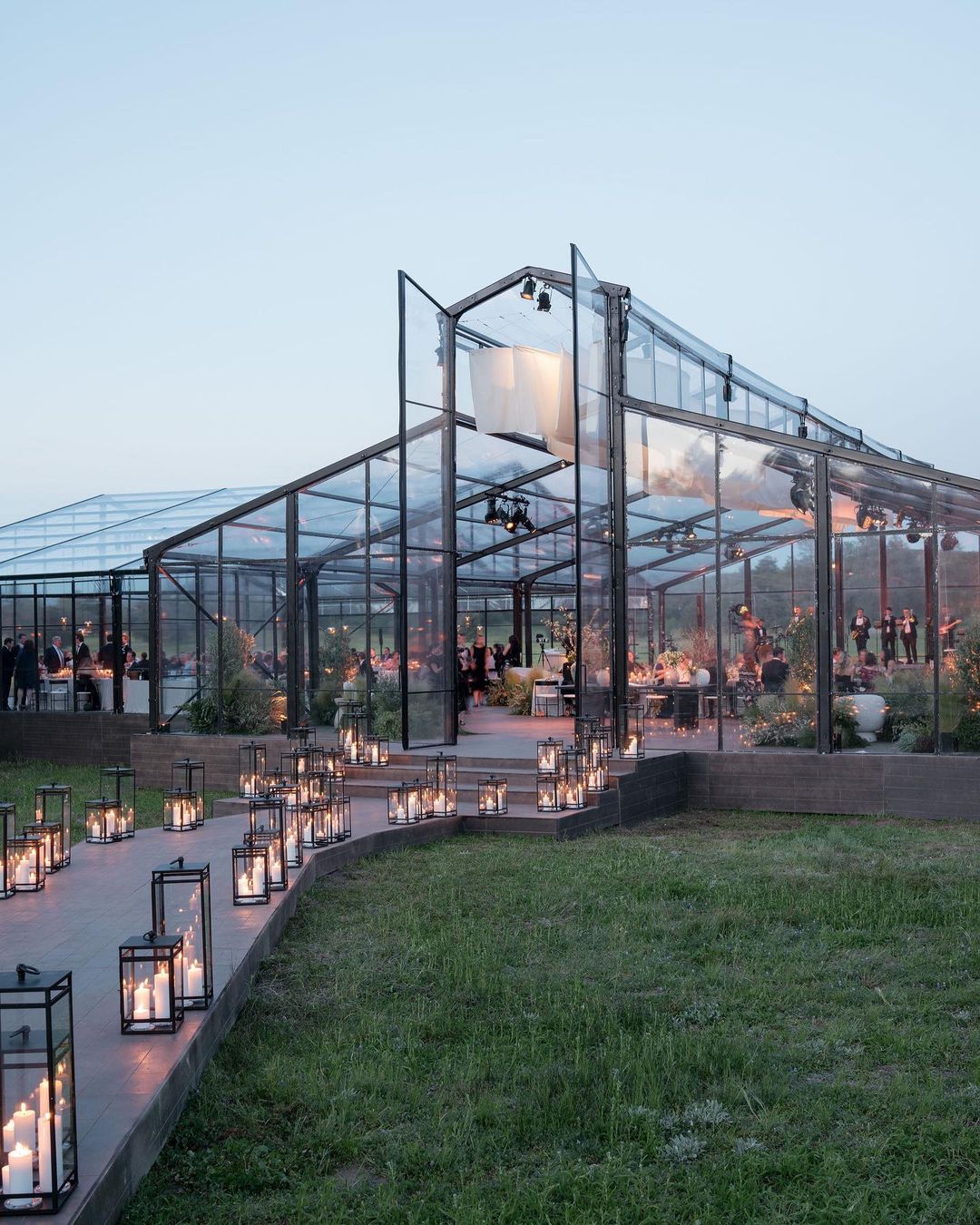 Carpa para fiesta de boda al aire libre de alta calidad, carpa de atrio transparente de lujo a la venta