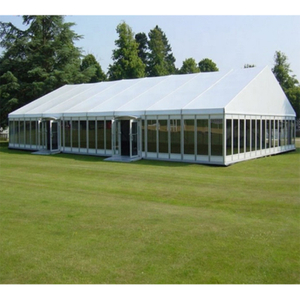 Carpas de boda de aluminio al aire libre con ventana para 300 personas de clase alta para carpa para eventos y fiestas