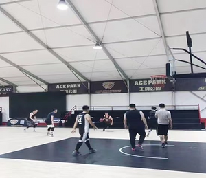 Tienda deportiva con marco de aluminio Liansheng 20mx30m para tienda de baloncesto 