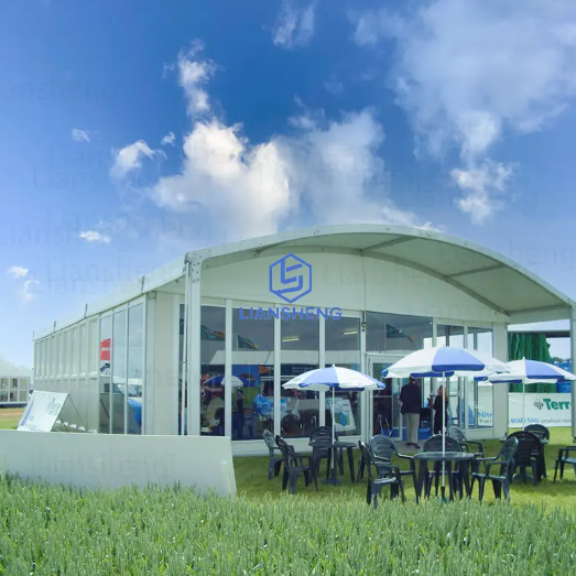 Carpa para eventos al aire libre de lujo para grandes ferias comerciales