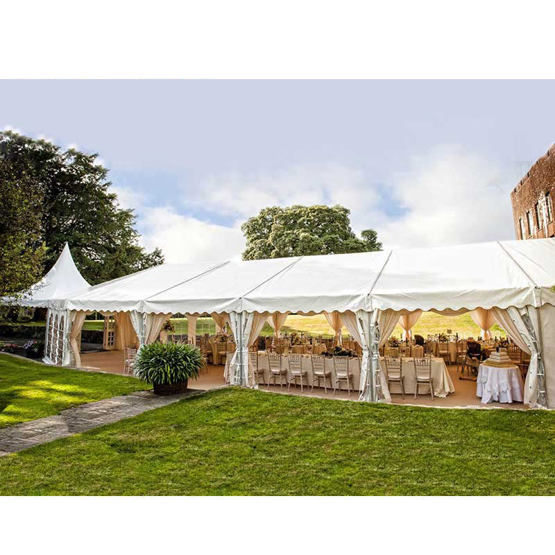 Carpa romántica de alta calidad para actividades de boda, marquesina para exteriores, transparente, a prueba de viento, a la venta